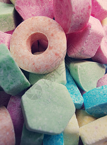 甜食糖背景彩色甜点组糖果爱粉状图片
