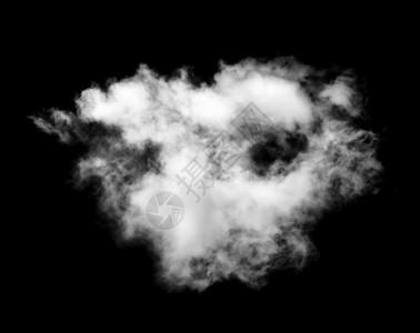 多云的平流层大气黑色背景的乌云背景图片