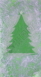 挫败白色的摘要圣诞树和文字空间圣诞节卡片等材料背景图片