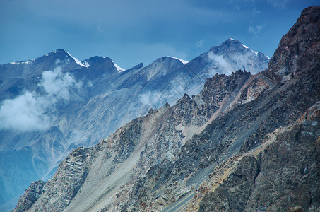 吉尔吉斯斯坦山区峡谷图片