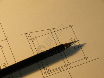 建筑学结构体项目建筑物和结构的设计图和结构划图片
