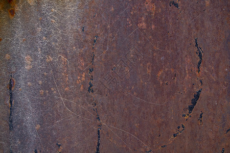 质地盘子艺术旧铁表面生锈金属板背景图片