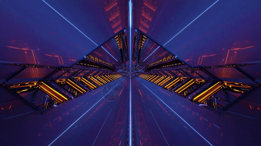 科技光束时空隧道未来背景背景图片