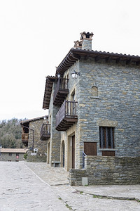 巴塞罗那古董外部的建筑石砖房屋坚固度图片