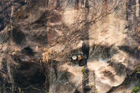 山地岩石的特殊地貌图片