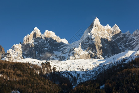 美丽的雪山自然格莱斯高清图片