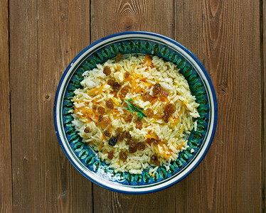 咖喱QabulSweetRice阿富汗葡萄干米饭藏红花希琳图片