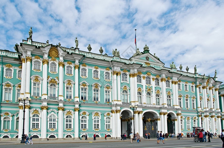 2015年6月日俄罗斯圣彼得堡帝国文化冬天图片