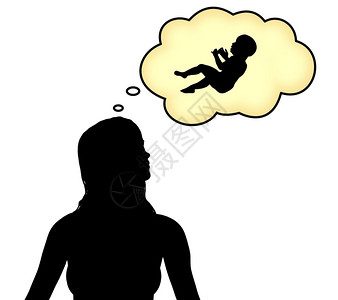 宝宝要抱抱女孩妇想到要生子的插图25轮廓母亲设计图片