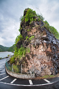 毛里求斯对Maconde观点的空中看法海滩旅游天线图片