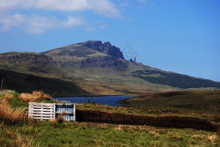 苏格兰斯凯岛托尔的老人山图片