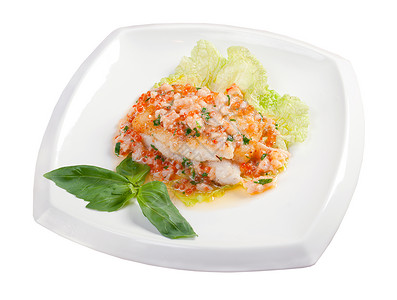 饮食鳕鱼有大比目和红吃意大利语图片