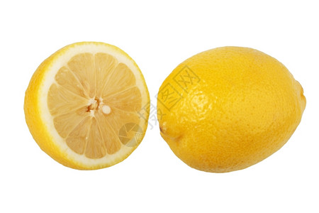 白色的在背景上隔绝的白色背景面部和单独柠檬健康柑橘图片