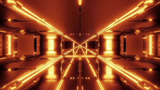 未来科技科幻建筑时空隧道科幻图片