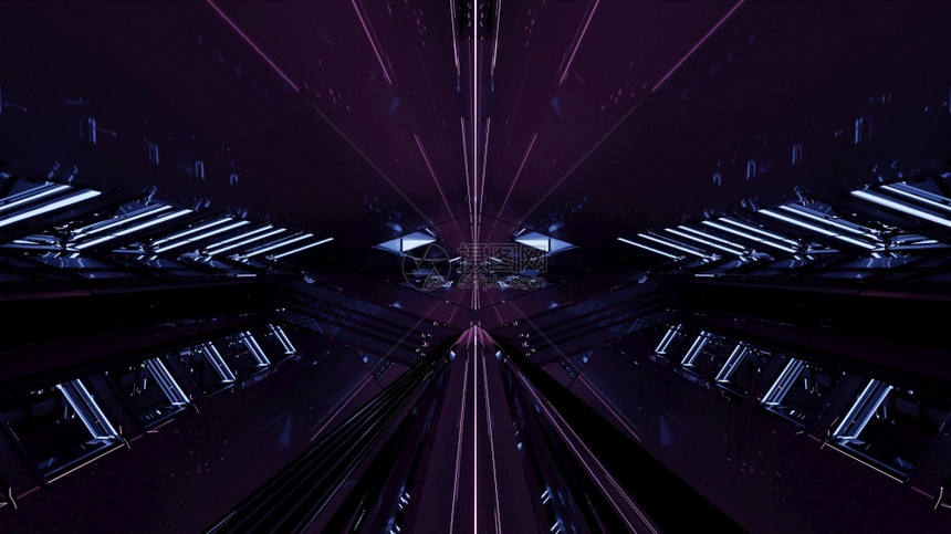 科技科幻未来时空隧道光束背景图片