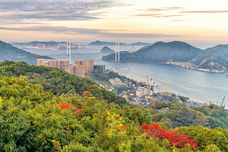 日本长崎市景观图片