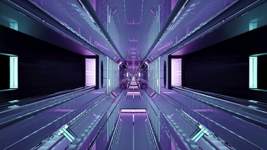 未来科技科幻背景时空隧道背景图片