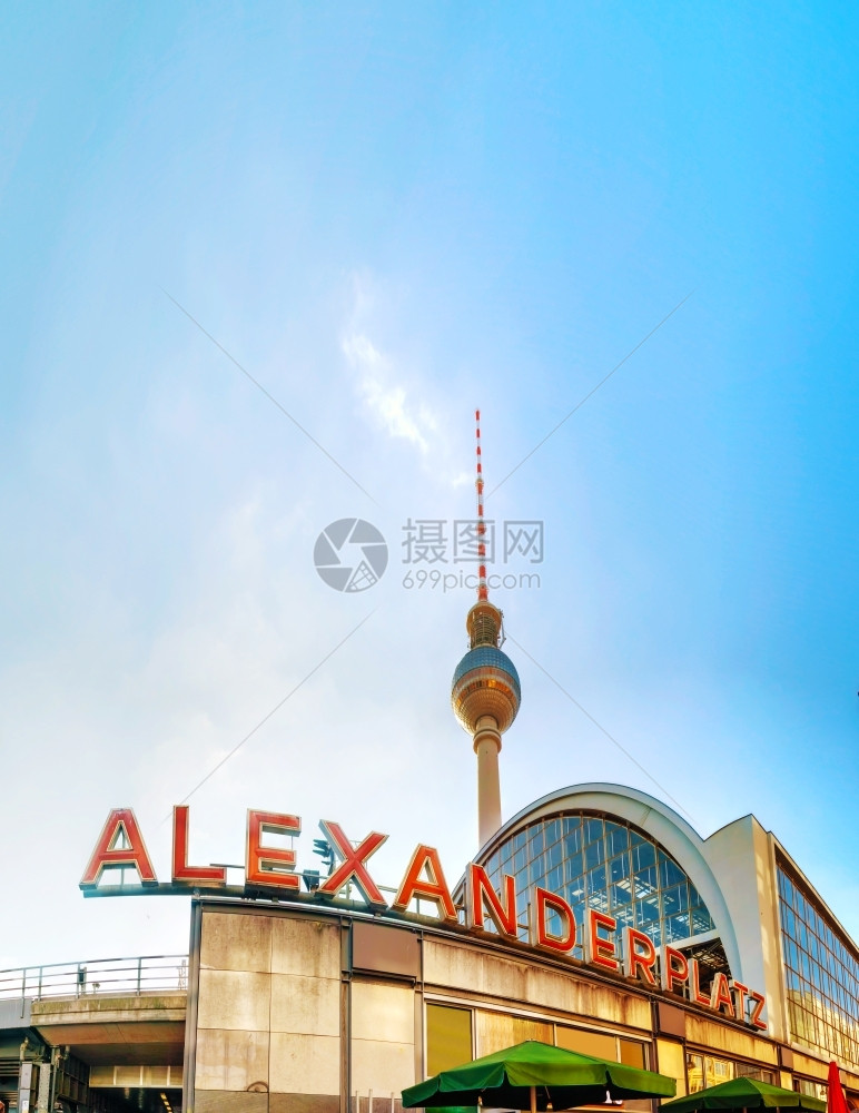 目的地欧洲亚历山大广场德国柏林Alexanderplatz地铁站图片