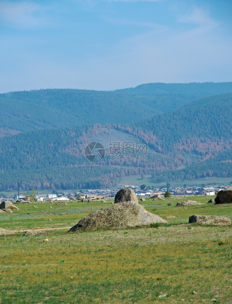 伊宁斯基岩石花园风景优美户外墙纸图片