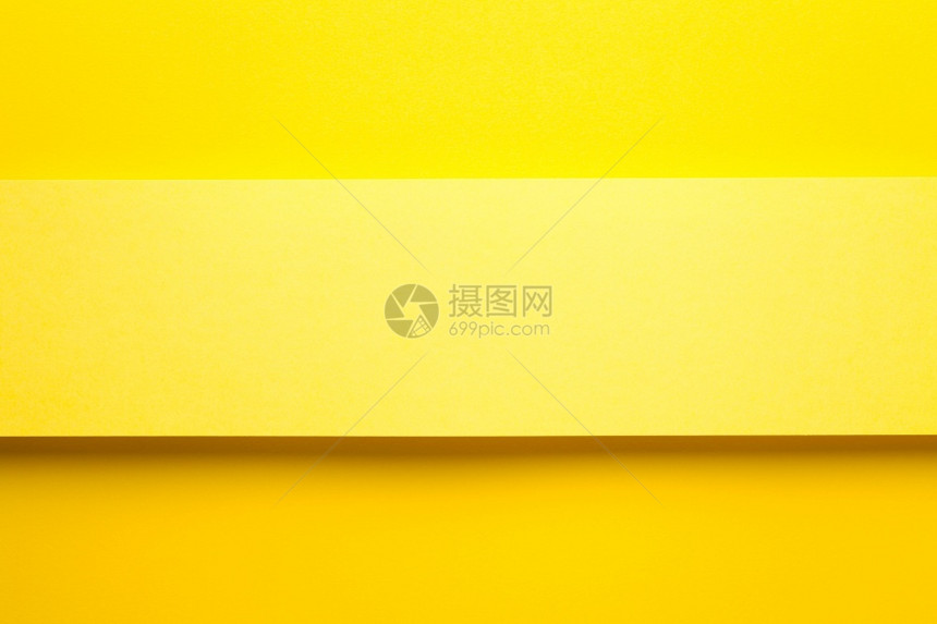 空白的黄纸背景上横幅顶视图复制空间平铺黄纸背景上的横幅最佳色的图片