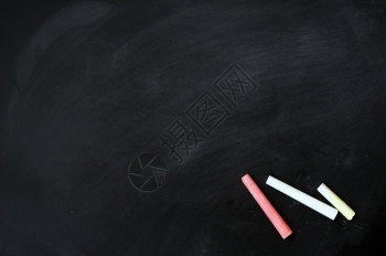 校黑板或空白有粉笔教学质地基本的背景图片