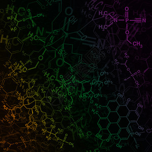 化学抽象背景背景图片