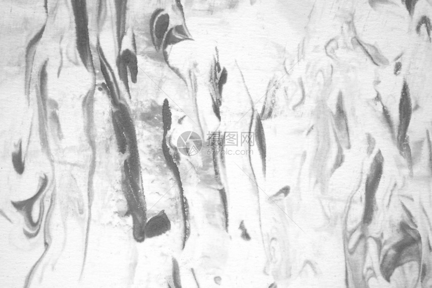 刷子纸面背景水彩艺术抽象黑色和白水彩画墨油以大理石图案的白纸背景设计艺术的墨水图片