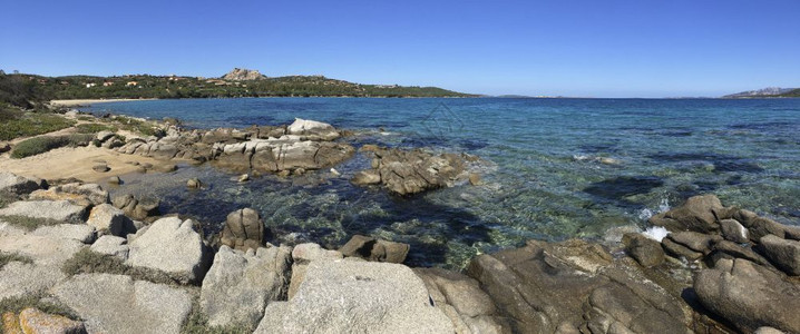 海滩美丽的风景图片