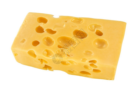 磨碎的烹饪在白色背景上被孤立的奶酪片块乳制品图片