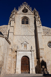 城市西班牙卡斯蒂利亚莱昂帕伦西大教堂会拱图片