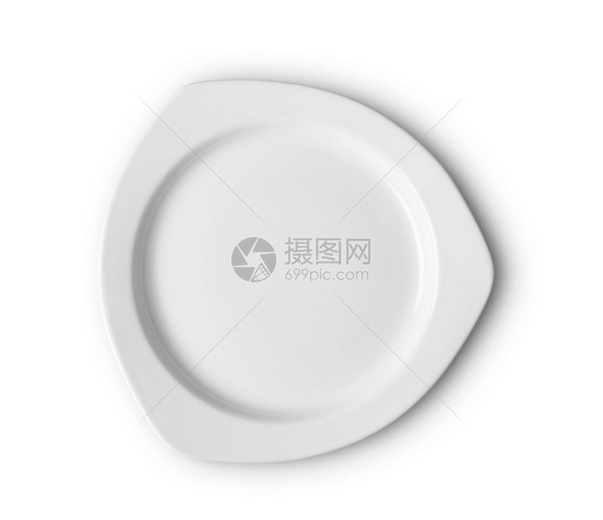圆圈白色背景板食物单身的图片