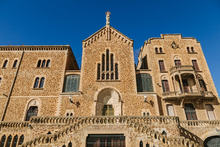 外部的西班牙巴塞罗那蒙塔纳圣何塞真正的桑图阿里奥宗教图片