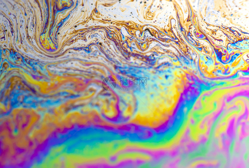 艺术色彩液体流动图片