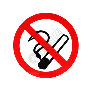 尼古丁没有在白背景上隔离的吸烟标志象征者形的设计图片