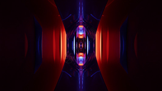 时空隧道未来科技科幻背景高清图片