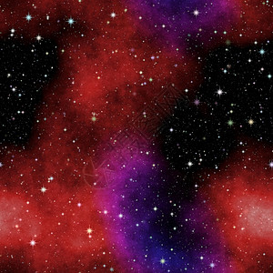 自然天文学宇宙夜空有星和云看起来像深空图片
