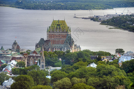 老的206年8月加拿大魁北克城堡详情206年8月细节建造图片