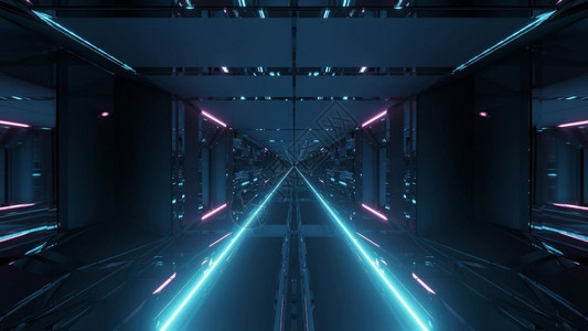 时空隧道未来科技科幻背景背景图片
