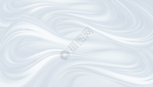 带有平滑的卷曲线抽象白背景流动的艺术白色背景图片