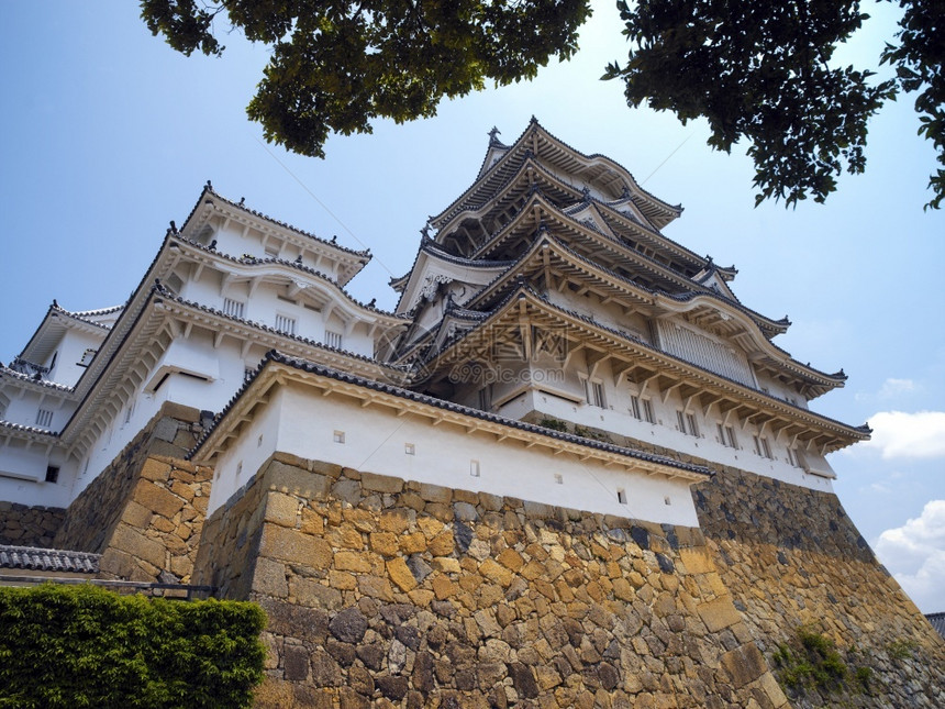 04年6月1日游客喜木jiJamise1064Himeji城堡位于日本兵库县Himeji市教科文组织世界遗产址封建图片