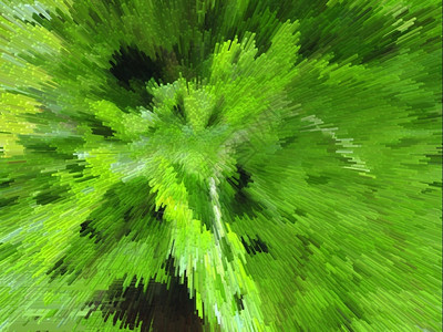 条像爆炸一样的抽象绿色图案像爆炸一样的创意抽象绿色图案分段图片