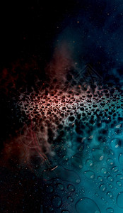 形象的几何星未来主义抽象背景深蓝色技术背景图片