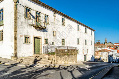 西班牙北部圣地亚哥德孔波斯特拉的建筑北方传统图片