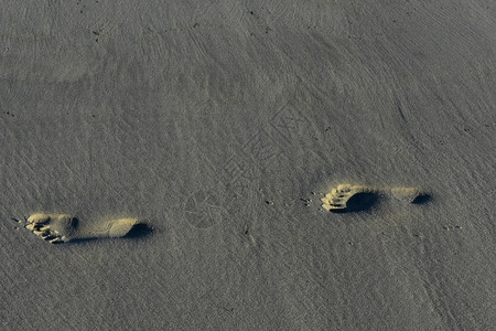 波浪巴恩斯特布尔县披风鳕海滨美丽的脚印岸线图片