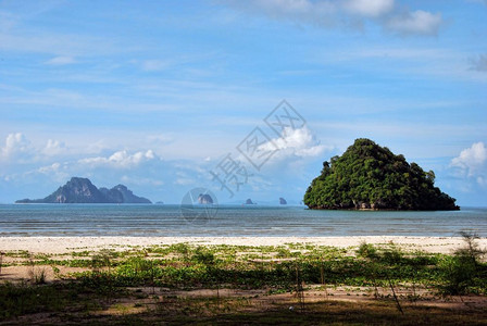 海Phuket省泰国岛屿详情夏季细节太阳图片