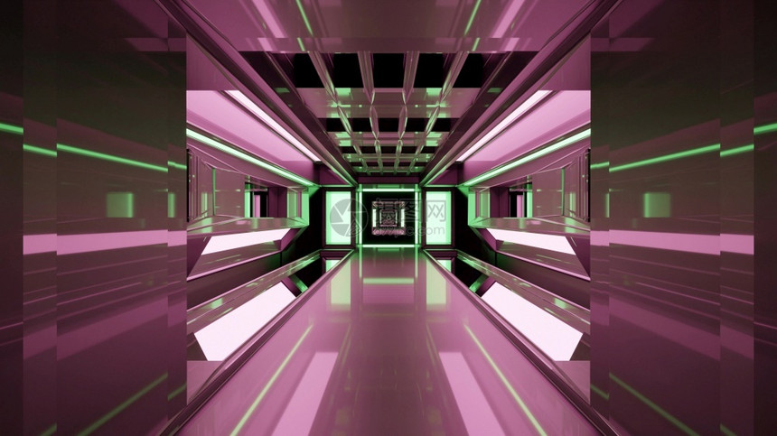未来科技科幻时空隧道图片