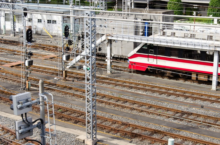 轨金属日本东京许多铁路道日本东京生产图片