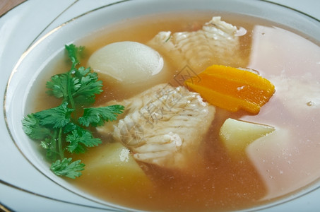 可食用的维生素滋补Zuppadipesce意大利鱼汤图片