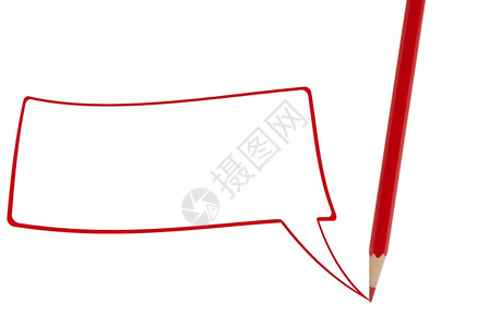 红宽边框素材写红铅笔色的字母背部设计图片