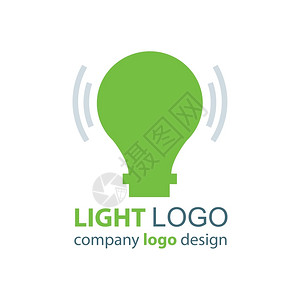 绘画简单的有创造力设计灯光标识绿色设计图片